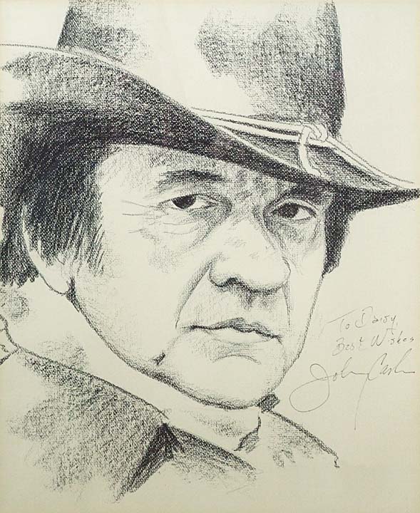 Johnny Cash Pencil Sketch